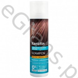DR. SANTE KERATIN Shampoo with keratin, arginine, collagen for dull and brittle hair, 250ml