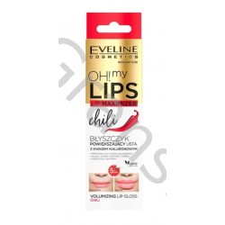 EVELINE Lip Gloss with hyaluronic acid chilli, 4.5ml
