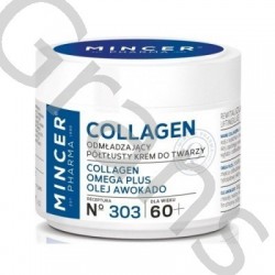 MINCER PHARMA Rejuvenating semi-fat Face Cream 60+, collagen N303, 50ml