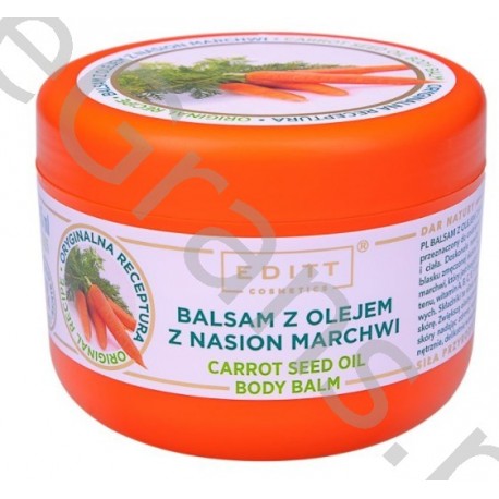 EDITT COSMETICS Carrot seed oil balm, 295g