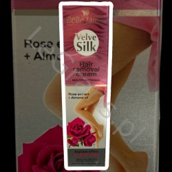 BELLE JARDIN Velve Silk Hair Removal cream Rose extract Almond oil, 75 ml