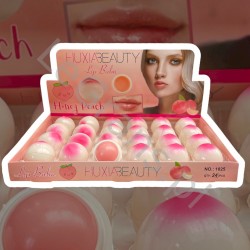 HUXIA BEAUTY  Lip balm Honey Peach, box of 24