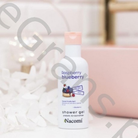 NACOMI Blueberry & Raspberry Shower Gel, 300 ml