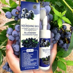 Facial cleansing foam 10in1 with blueberry juice,180ml