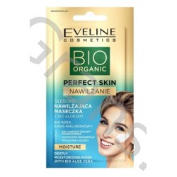 EVELINE COSMETICS - PERFECT SKIN Intensively moisturising mask with bio-aloe vera, 8ml