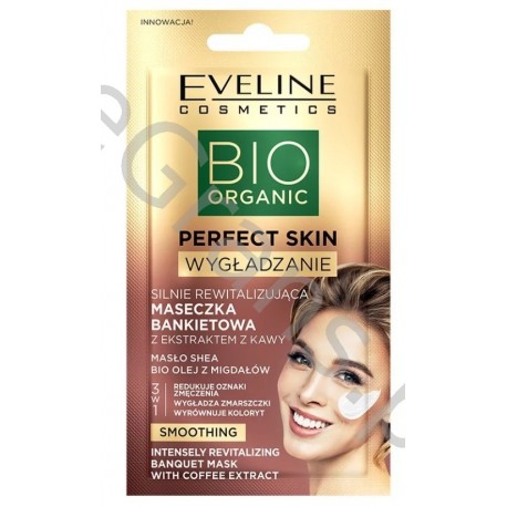 EVELINE COSMETICS - PERFECT SKIN Powerful revitalising banquet mask with coffee extract, 8ml