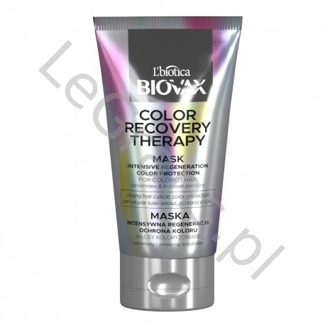 L'BIOTICA BIOVAX Hair maska, color recovery,150ml