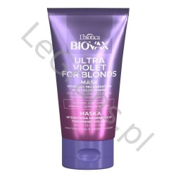 L'BIOTICA BIOVAX Маска для волос, ультрафиолетовая, 150 мл