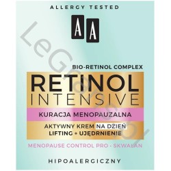 AA Retinol Intensive Menopause Treatment active day cream lifting + firming 50 ml