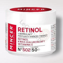 MINCER PHARMA Semi-fat firming cream 50+, RETINOL N502, 50ml