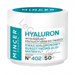 MINCER PHARMA Lifting cream semi-fat for face 70+, HYALURON N404, 50ml