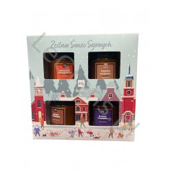 HISKIN Christmas set - four scented candles - Candle Set