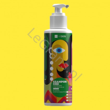 HISKIN - ART LINE CBD shampoo - cleansing and seboregulation, 300 ml