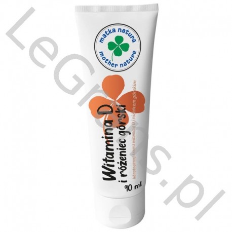 WHITE PHARMA - MOTHER NATURE Vitamin D and Rhodiola rosea cream, 90 ml