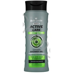 BELLE JARDIN Skoncentrowany żel pod prysznic i szampon  orzeźwiający z efektem chłodzącym SPORT ACTIVE FOR MEN 2 w 1, 420ml
