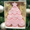 LA MEMORY - PINK Perfume candle CHRISTMAS TREE, 7X9