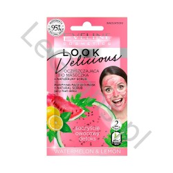 EVELINE COSMETICS - LOOK DELICIOUS Cleansing bio mask with natural peeling