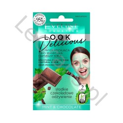 EVELINE COSMETICS - LOOK DELICIOUS Smoothing bio mask with natural peeling