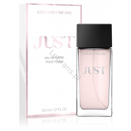 nr 218 Eau de Toilette "Just" For Women  "Gordano Parfums"  Revers Cosmetics 50 ml