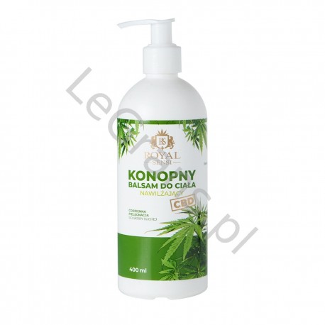 PLN 13 Hemp moisturizing body balm 400 ml ROYAL SENSI  (1 pcs.)